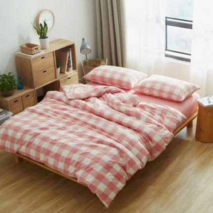 91家纺网 家纺一手货源 找家纺 （总）安莱生活 2021新款全棉水洗棉四件套