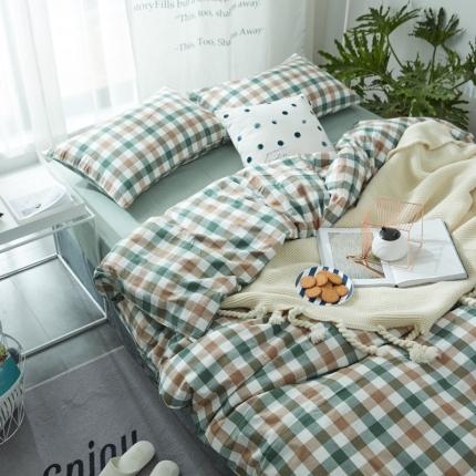 91家纺网 家纺一手货源 找家纺 （总）安莱生活 2021新款全棉水洗棉四件套