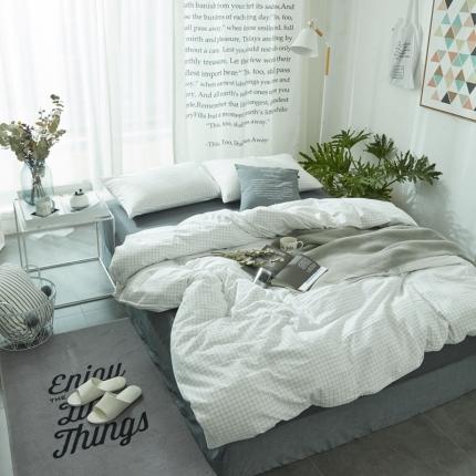 91家纺网 家纺一手货源 找家纺 （总）安莱生活 2021新款全棉水洗棉四件套