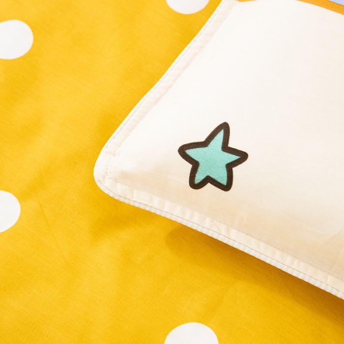 91家纺网 家纺一手货源 找家纺 乐秀 40S全棉13372幼儿园三件套六件套 幸运宝贝