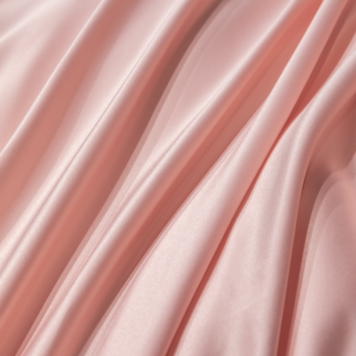 91家纺网 家纺一手货源 找家纺 宅家居 2021新款米莱系列臻品水洗真丝四件套 烟粉