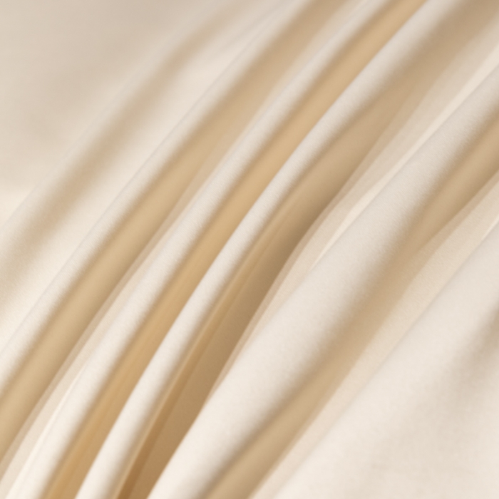 91家纺网 家纺一手货源 找家纺 宅家居 2021新款米莱系列臻品水洗真丝四件套 奶油黄