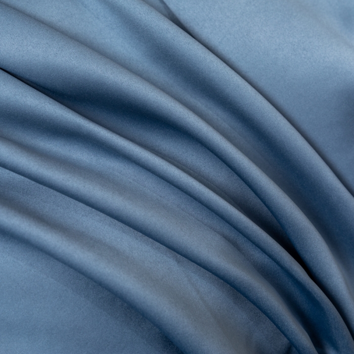 91家纺网 家纺一手货源 找家纺 宅家居 2021新款米莱系列臻品水洗真丝四件套 宾利蓝