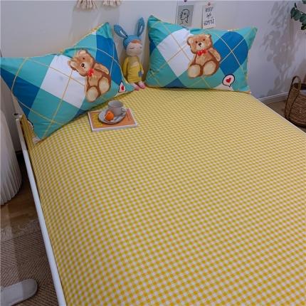 91家纺网 家纺一手货源 找家纺 （总）西引力 2022年新款全棉纯棉卡通单床单