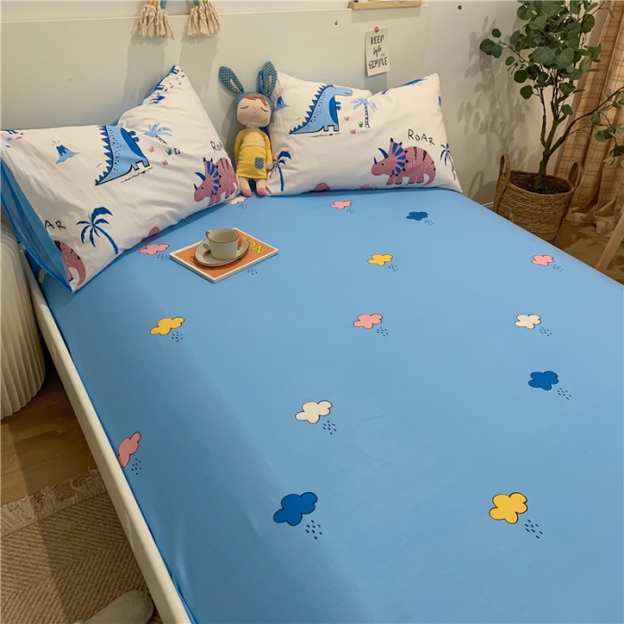 91家纺网 家纺一手货源 找家纺 （总）西引力 2022年新款全棉纯棉卡通单床单