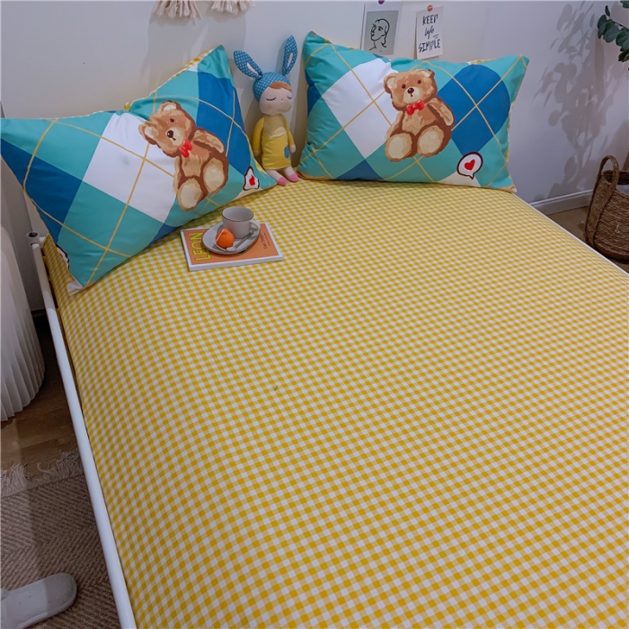 91家纺网 家纺一手货源 找家纺 （总）西引力 2022年新款全棉纯棉卡通单床单