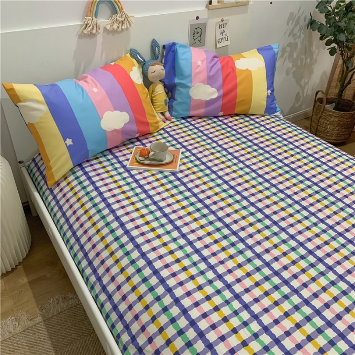 91家纺网 家纺一手货源 找家纺 （总）西引力 2022年新款全棉纯棉卡通单床单