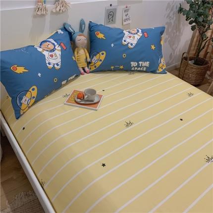 91家纺网 家纺一手货源 找家纺 （总）西引力2022年新款全棉纯棉卡通单枕套一对装