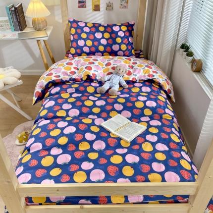 91家纺网 家纺一手货源 找家纺 （总）金丝鸟 2021新款全棉活性13372学生三件套