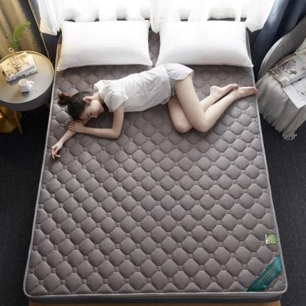 子鹏床垫 2022新款全棉乳胶海绵（立体）床垫 浅灰色-9cm