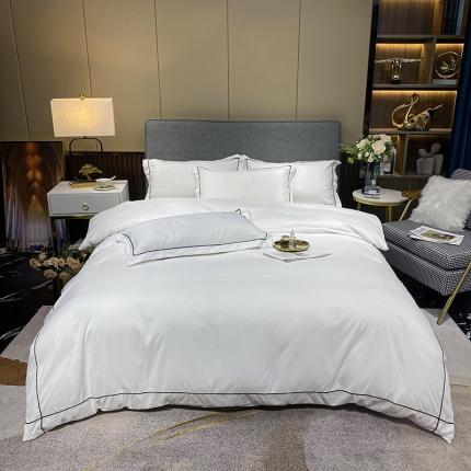 91家纺网 家纺一手货源 找家纺 （总）曼谷 新款伊系列刺绣四件套