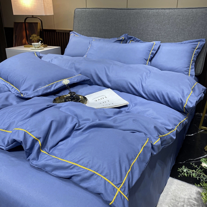 91家纺网 家纺一手货源 找家纺 曼谷 新款伊系列刺绣四件套 伊-宾利兰