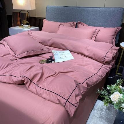 曼谷 新款伊系列刺绣四件套 伊-豆绿