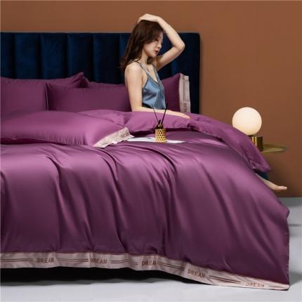 91家纺网 家纺一手货源 找家纺 （总）红番天 热卖款长绒棉四件套-梦露