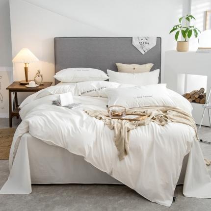 91家纺网 家纺一手货源 找家纺 （总）鼎飞 2021新款全棉水洗棉双拼四件套