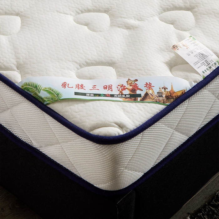 91家纺网 家纺一手货源 找家纺 欣罗兰 2022新款提花针织立体床垫 爱心白-大床