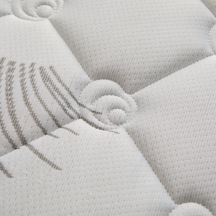 91家纺网 家纺一手货源 找家纺 欣罗兰 2022新款提花针织立体床垫 玫瑰-仙草白-大床