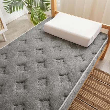 欣罗兰 2022新款提花针织立体床垫 凹形灰-学生床