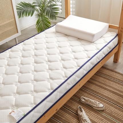 欣罗兰 2022新款提花针织立体床垫 玫瑰白-学生床