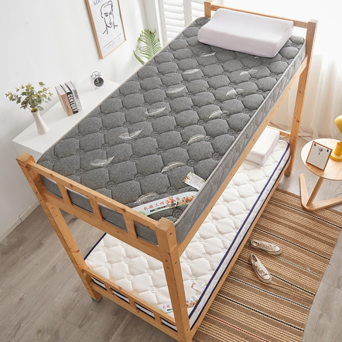 91家纺网 家纺一手货源 找家纺 欣罗兰 2022新款提花针织立体床垫 玫瑰-凤羽-学生床