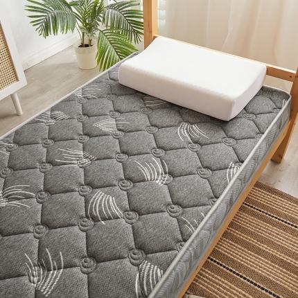 欣罗兰2022新款提花针织立体床垫 玫瑰-仙草灰-学生床