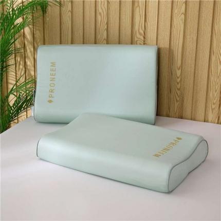 泰国皇家乳胶体验馆新款乳胶枕 乳胶枕40x60cm绿含内外套