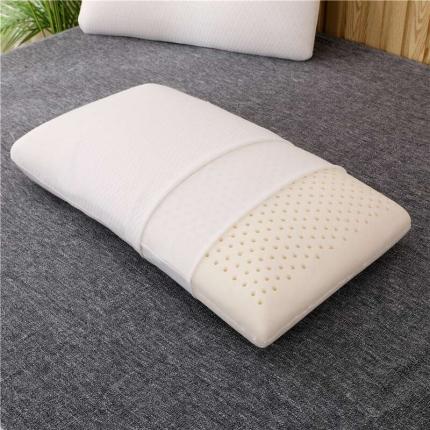 泰国皇家乳胶体验馆新款乳胶枕 面包枕40x60cm含内外套