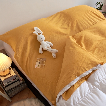 91家纺网 家纺一手货源 找家纺 无印色织全棉水洗棉酒店隔脏睡袋便携式出差旅游行单双人床单被套