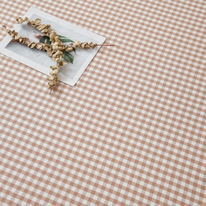 91家纺网 家纺一手货源 找家纺 床笠人家 2023新款全棉水洗棉防水床笠 米小格