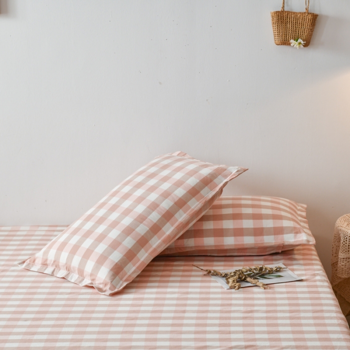 91家纺网 家纺一手货源 找家纺 床笠人家 2023新款全棉水洗棉防水床笠 玉格