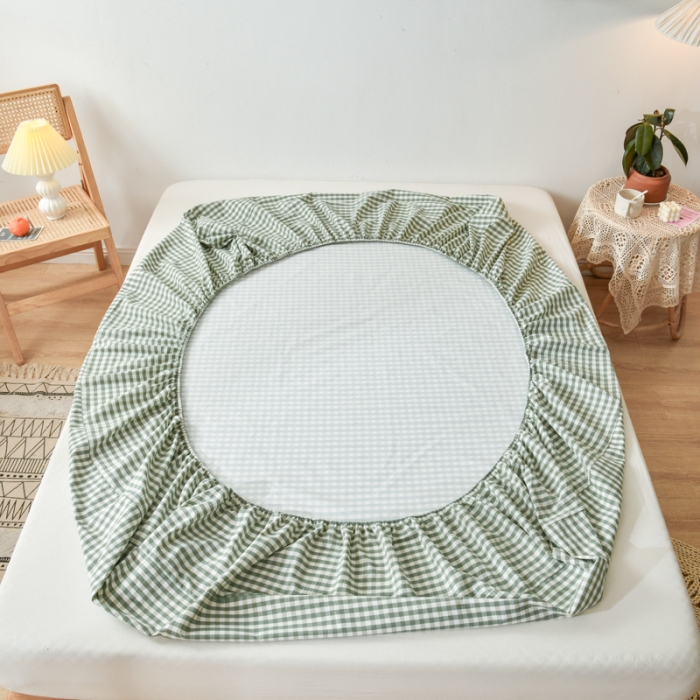 91家纺网 家纺一手货源 找家纺 （总）床笠人家 2023新款全棉水洗棉防水床笠