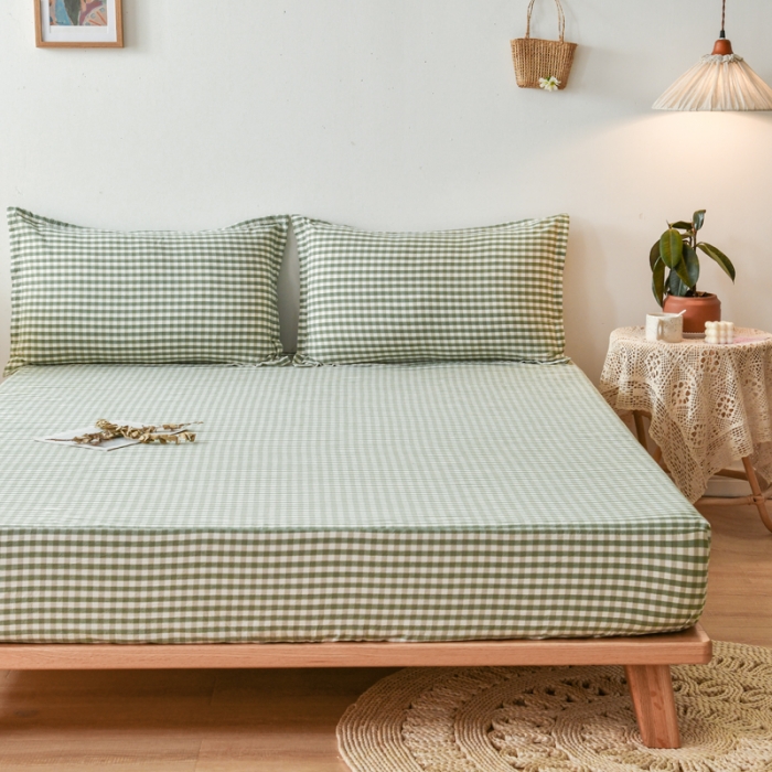 91家纺网 家纺一手货源 找家纺 （总）床笠人家 2023新款全棉水洗棉防水床笠