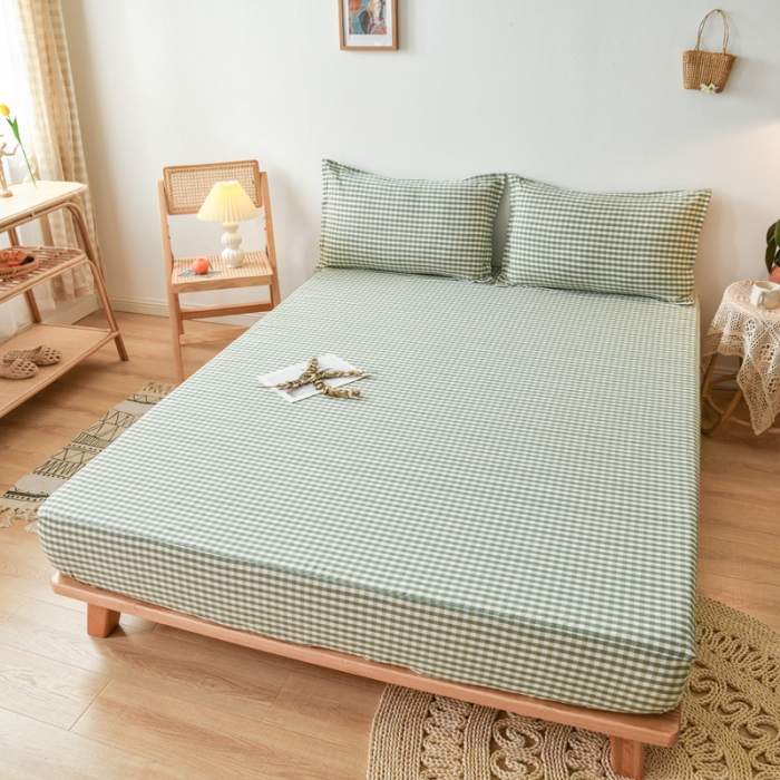 91家纺网 家纺一手货源 找家纺 （总）床笠人家 2023新款全棉水洗棉防水床笠