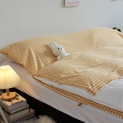 91家纺网 家纺一手货源 找家纺 无印色织全棉水洗棉酒店隔脏睡袋便携式出差旅游行单双人床单被套