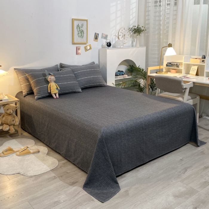 91家纺网 家纺一手货源 找家纺 芊寻家居 2024年新款全棉印花13372四件套 布鲁斯