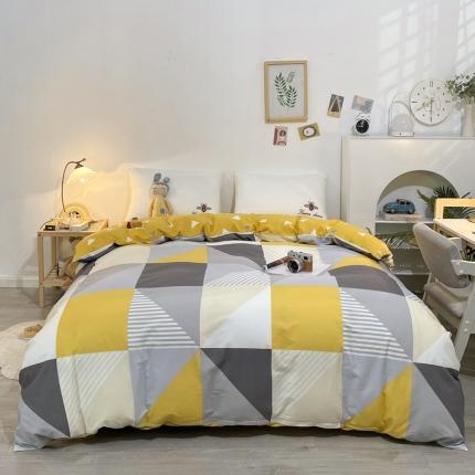 芊寻家居 2024新款全棉印花13372单被套 极简生活