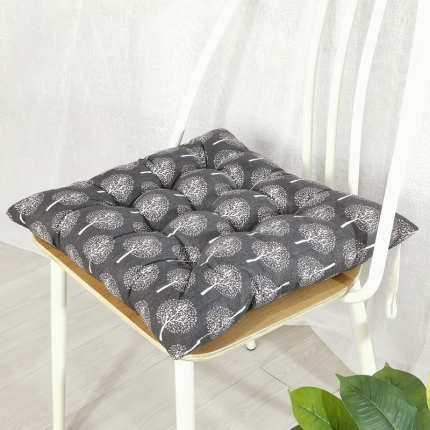 91家纺网 家纺一手货源 找家纺 方款绑带仿棉麻坐垫磨毛椅子垫办公椅垫学生垫餐椅榻榻米垫子