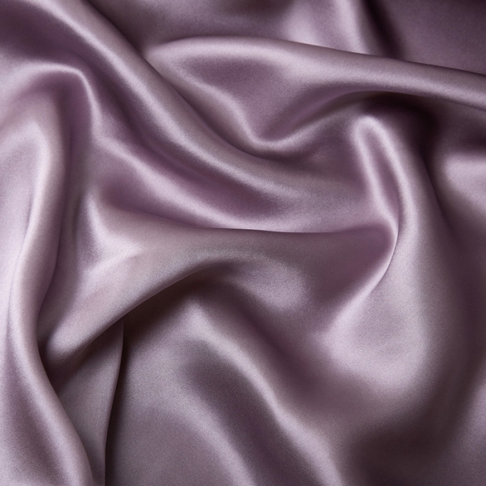 91家纺网 家纺一手货源 找家纺 雅韵诗真丝馆 2023新款滚边枕套（不退换） 丁香紫48*74cm一只