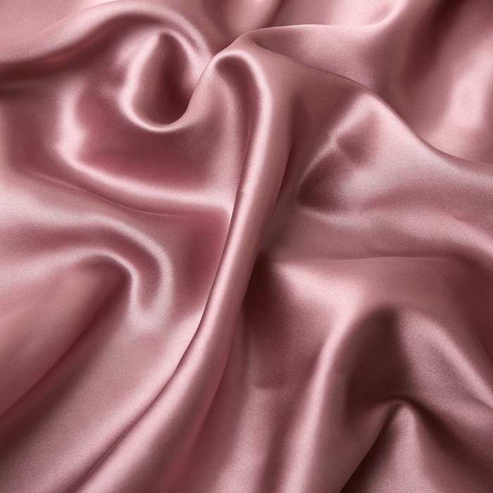 91家纺网 家纺一手货源 找家纺 雅韵诗真丝馆 2023新款滚边枕套（不退换） 豆沙紫48*74cm一只