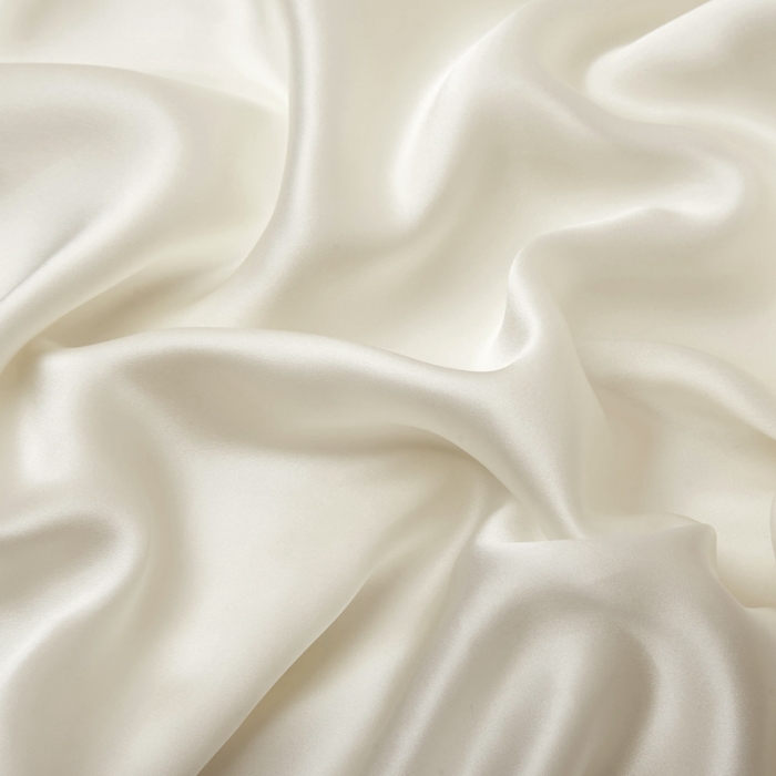 91家纺网 家纺一手货源 找家纺 雅韵诗真丝馆 2023新款滚边枕套（不退换） 贵族白48*74cm一只