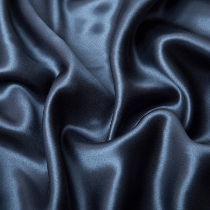 91家纺网 家纺一手货源 找家纺 雅韵诗真丝馆 2023新款滚边枕套（不退换） 贵族蓝48*74cm一只