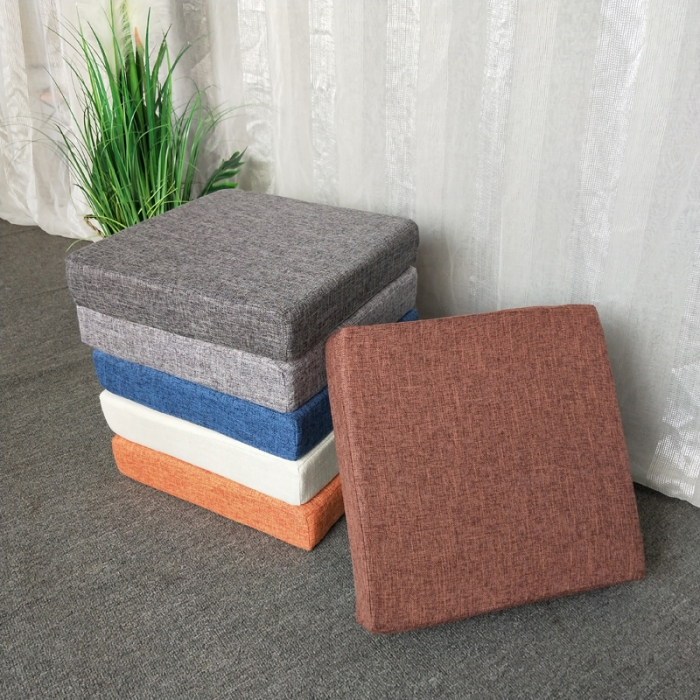 91家纺网 家纺一手货源 找家纺 加工定制海绵沙发垫中式椅子垫太师椅垫加厚棉麻海绵坐垫飘窗垫