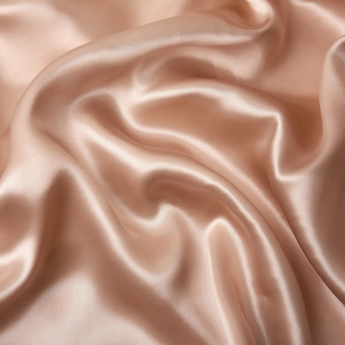 91家纺网 家纺一手货源 找家纺 雅韵诗真丝馆 2023新款滚边枕套（不退换） 玫瑰金48*74cm一只