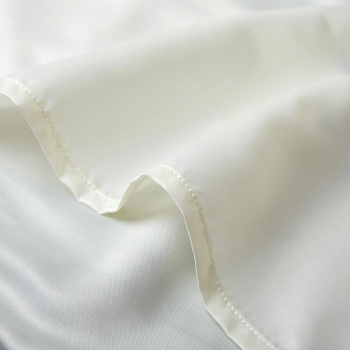 91家纺网 家纺一手货源 找家纺 雅韵诗真丝馆 2023新款滚边枕套（不退换） 太空灰48*74cm一只