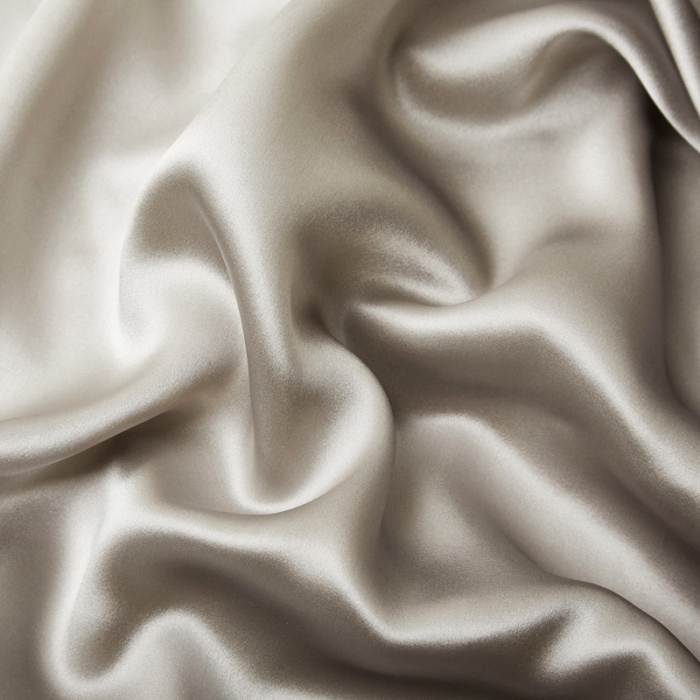 91家纺网 家纺一手货源 找家纺 雅韵诗真丝馆 2023新款滚边枕套（不退换） 太空灰48*74cm一只