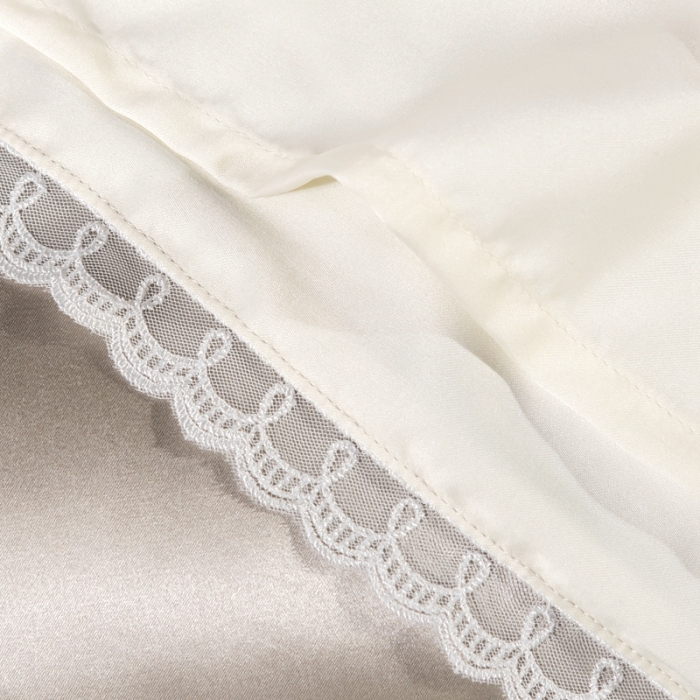 91家纺网 家纺一手货源 找家纺 雅韵诗 2023新款蕾丝花边枕套（不退换） 太空灰48*74cm一只