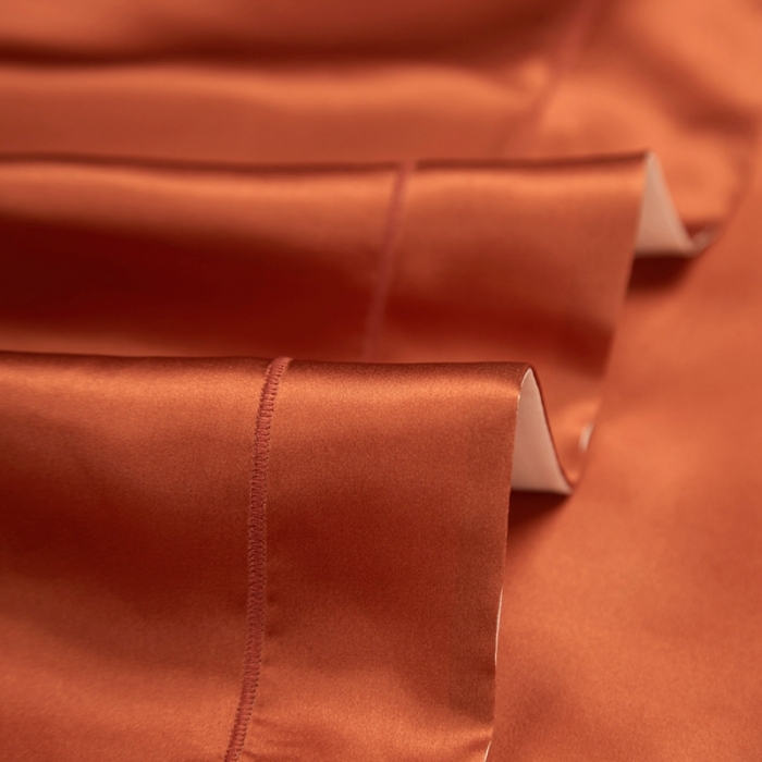 91家纺网 家纺一手货源 找家纺 雅韵诗2023新款三边绣线枕套（不退换） 爱马橙48*74+5cm一只