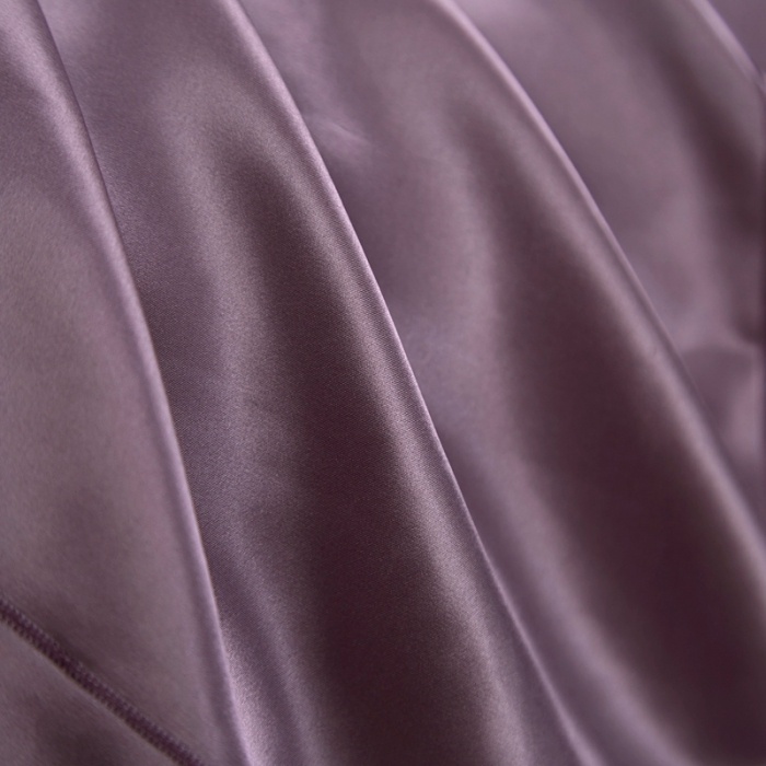 91家纺网 家纺一手货源 找家纺 雅韵诗2023新款三边绣线枕套（不退换） 丁香紫48*74+5cm一只