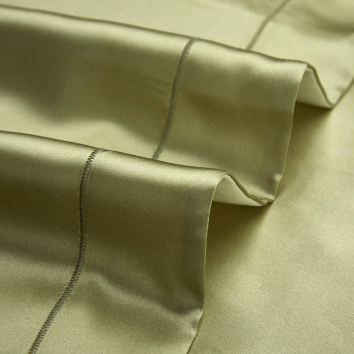 91家纺网 家纺一手货源 找家纺 雅韵诗2023新款三边绣线枕套（不退换） 松石绿48*74+5cm一只