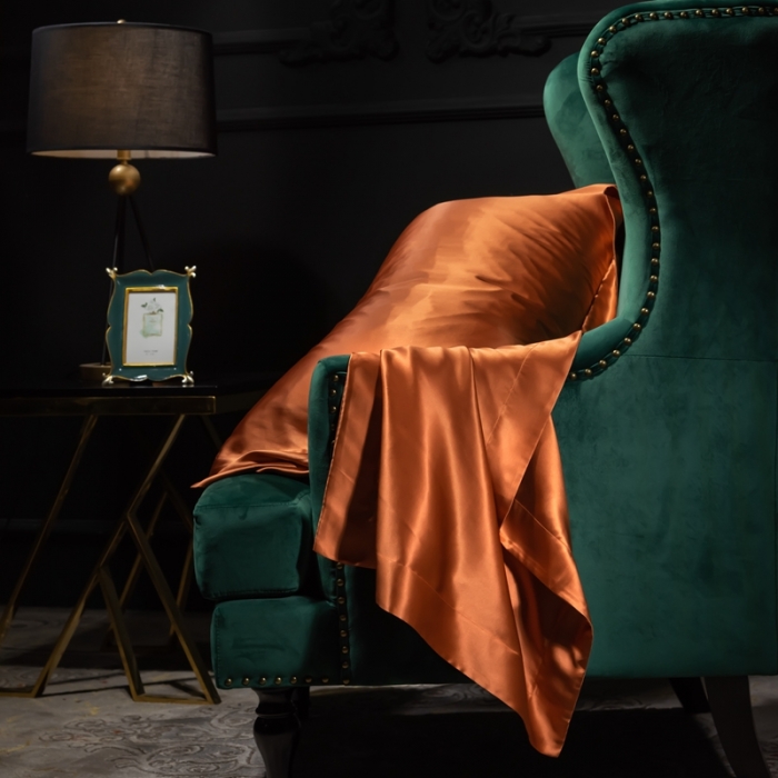 91家纺网 家纺一手货源 找家纺 （总）雅韵诗 2023新款真丝四边枕套（不退换）